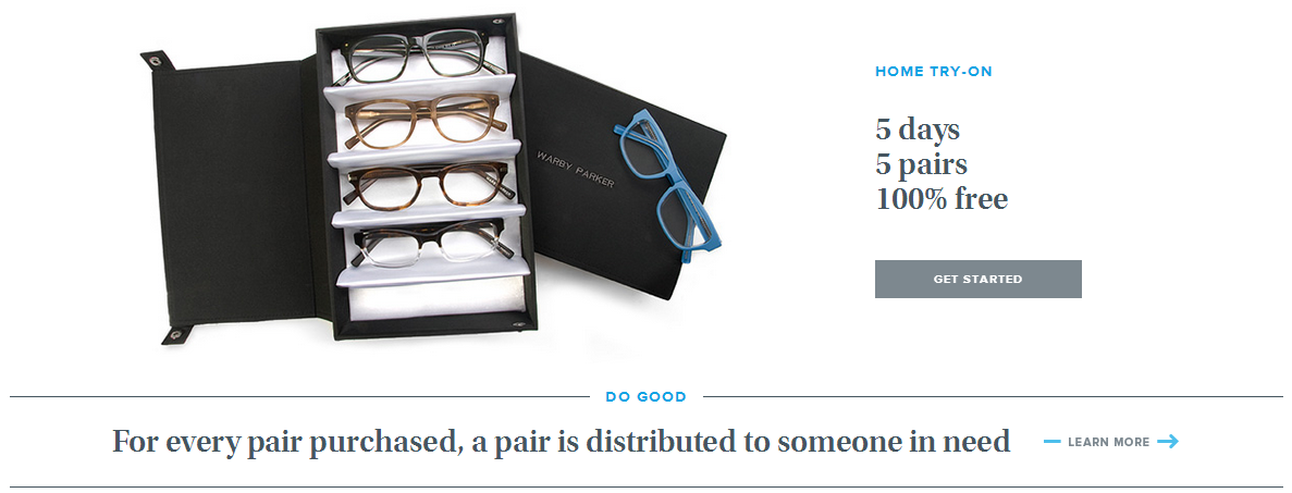 warby parker brand