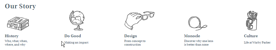 warby parker brand