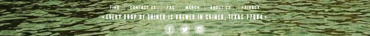 shiner-website-footer